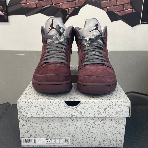 Air Jordan 5 "Burgundy"#22124