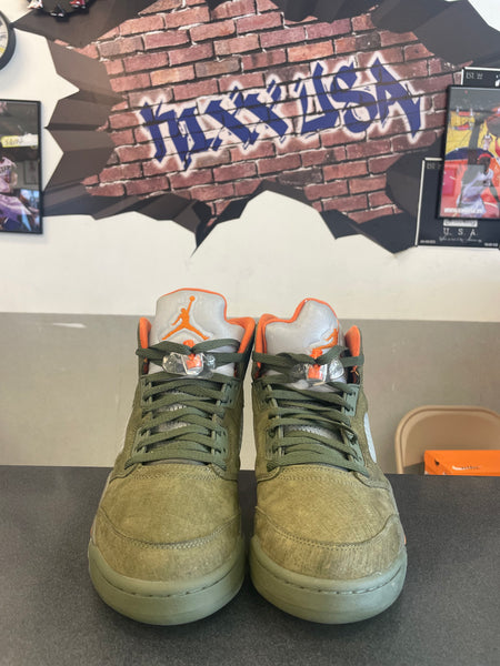 Air Jordan 5 “Olive”#71924