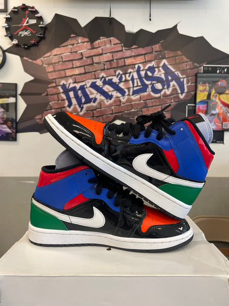 Wmns Air Jordan 1 Mid “Multi Patent”#82924