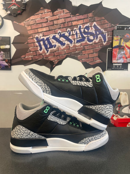 Air Jordan 3 “Green Glow”#72924
