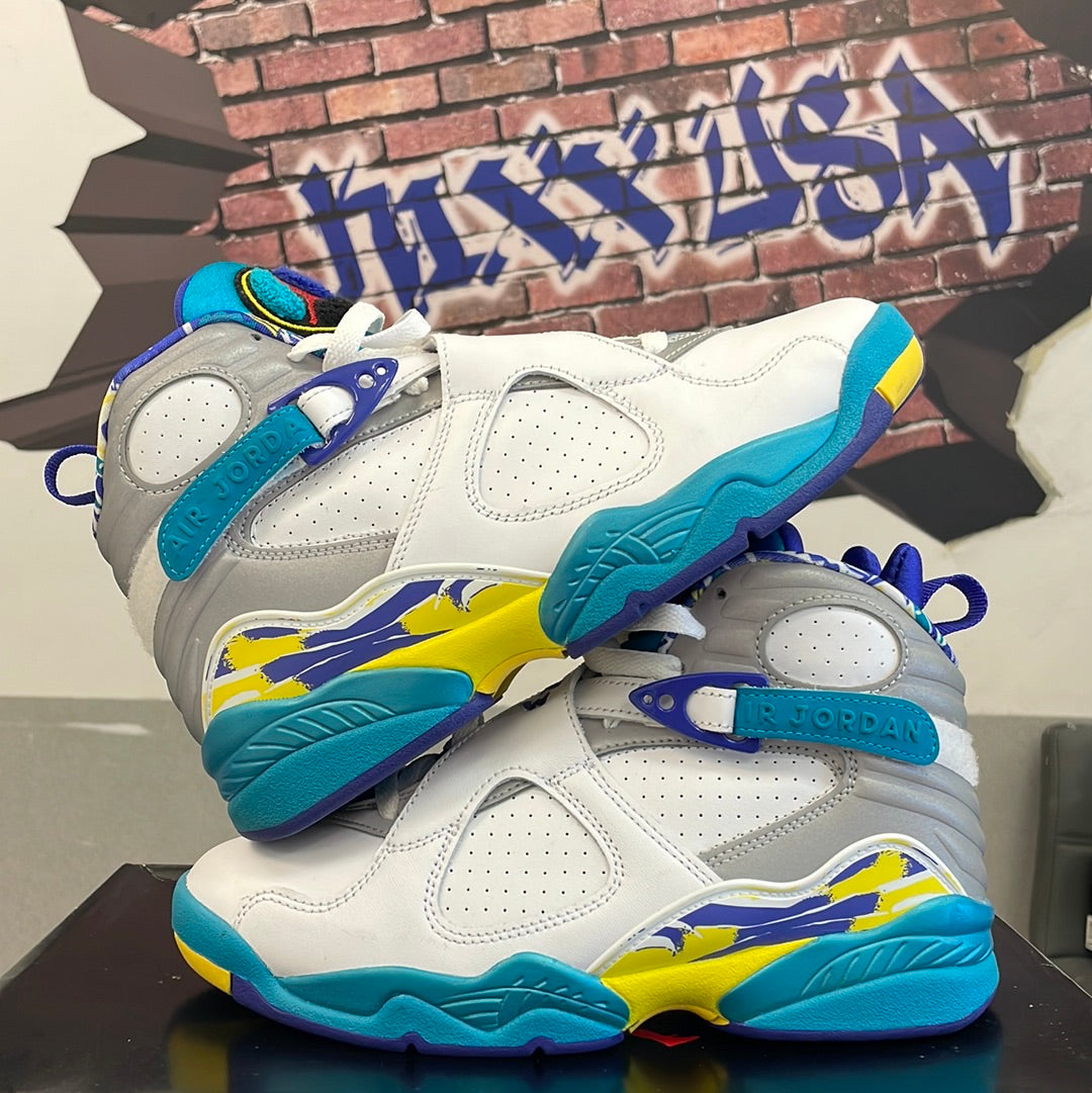 Jordan 8 sale ‘White Aqua’