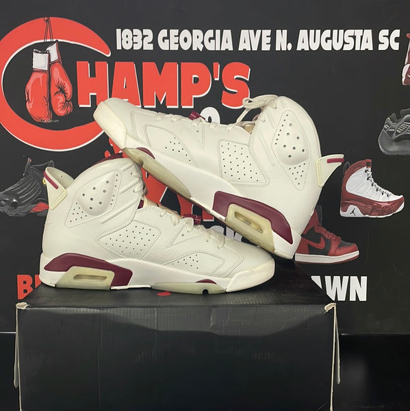 Air Jordan 6 Maroon