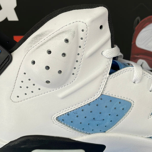 Air Jordan 6 UNC White