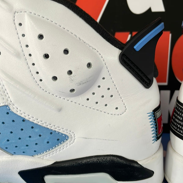 Air Jordan 6 UNC White