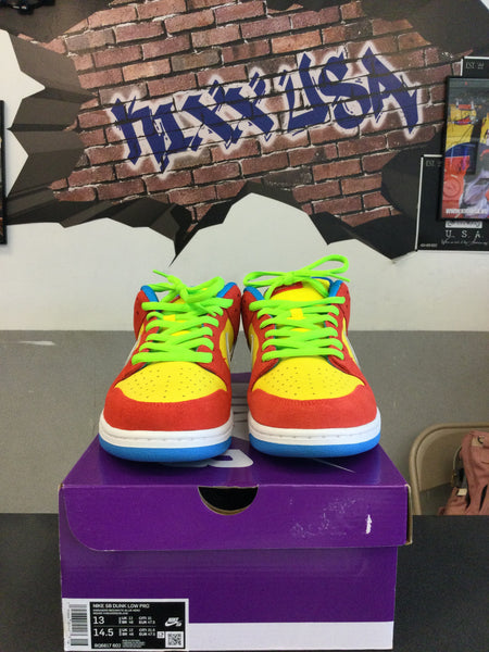 Nike Dunk Low SB “Bart Simpson”#7124