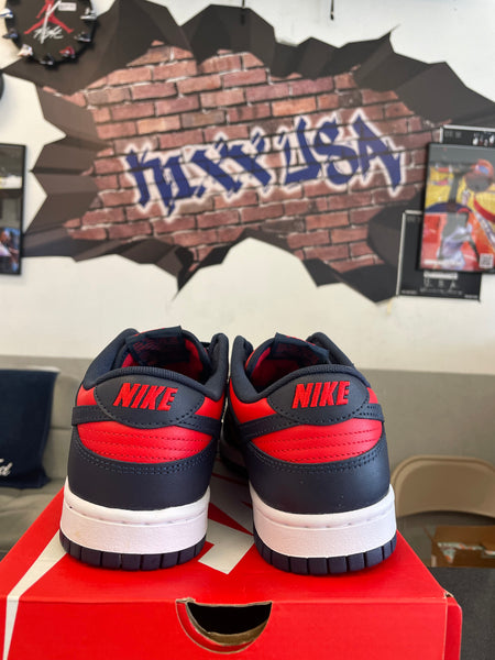 Nike Dunk Low “Navy Red”#82924