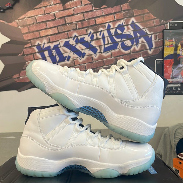 Air Jordan 11 High "Legend Blue"#4324