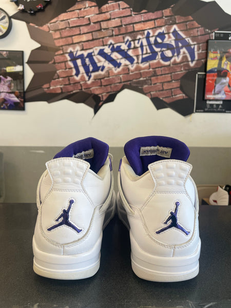 Air Jordan 4 “Purple Metallic”#8324