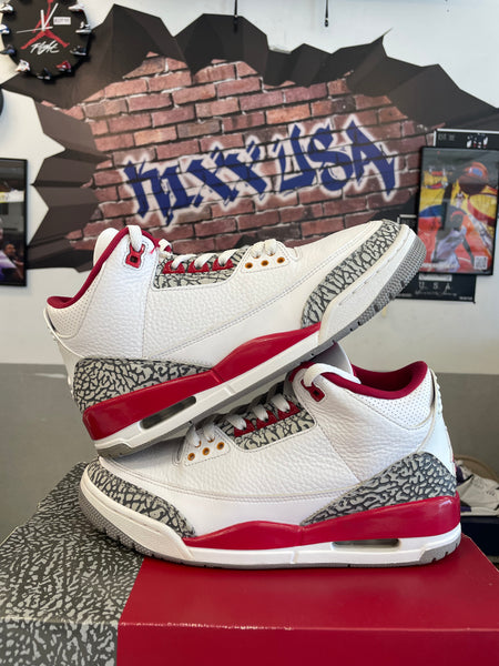 Air Jordan 3 “Cardinal”#8124