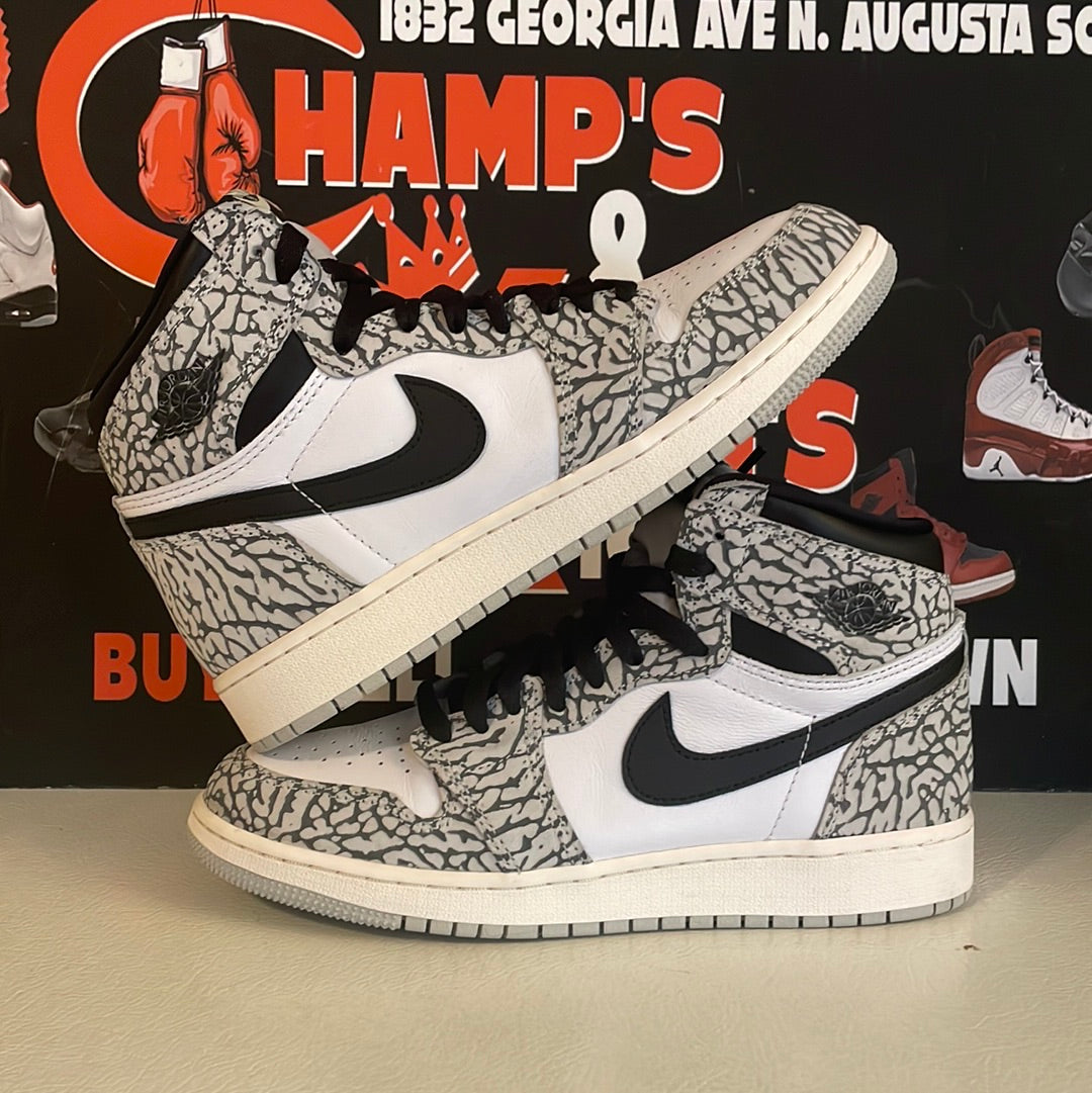 Air Jordan 1 High”White Cement”#102623