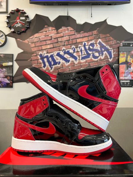 Air Jordan 1 High “Patent Leather Bred”#7924