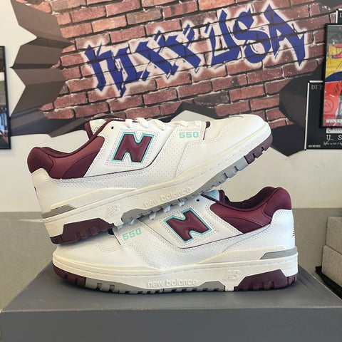 New Balance 550”Burgundy Turquoise”#31224