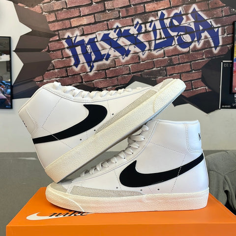 Nike Blazer Mid”77 Vintage White Black”#41424