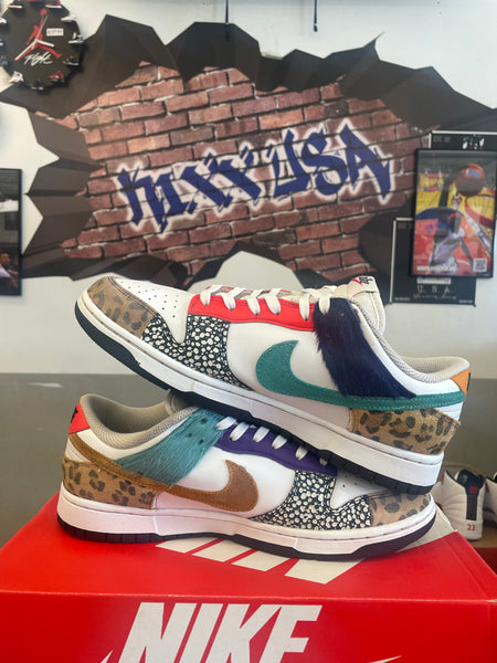 Wmns Nike Dunk Low “Safari Mix”#9324