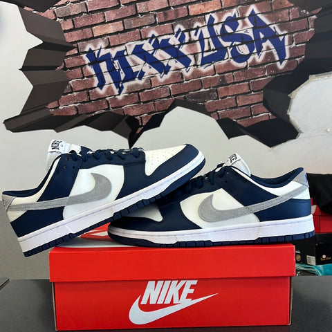 Nike Dunk Low”Midnight Navy Smoke Grey”#8723