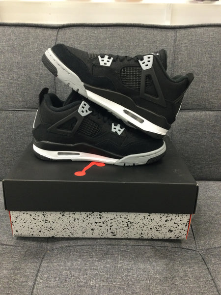 Air Jordan 4 “Black Canvas”#7924