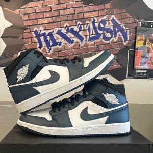 Air Jordan 1 Mid”Armory Navy”#52924