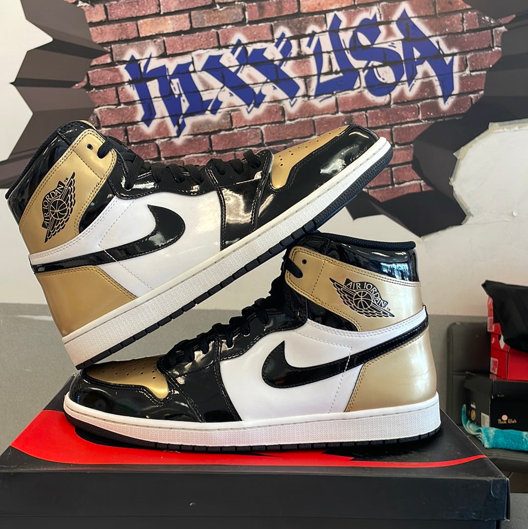 Air Jordan 1 High”Gold Toe”#8823