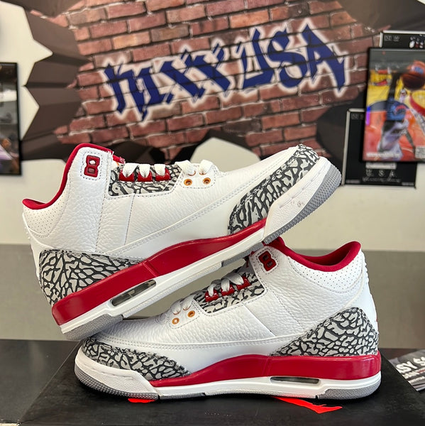 Air Jordan 3 “Cardinal”#1224