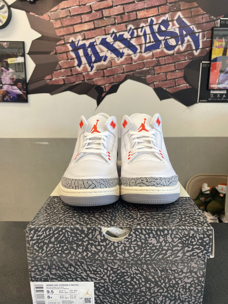 Wmns Air Jordan 3 “Georgia Peach”#7224