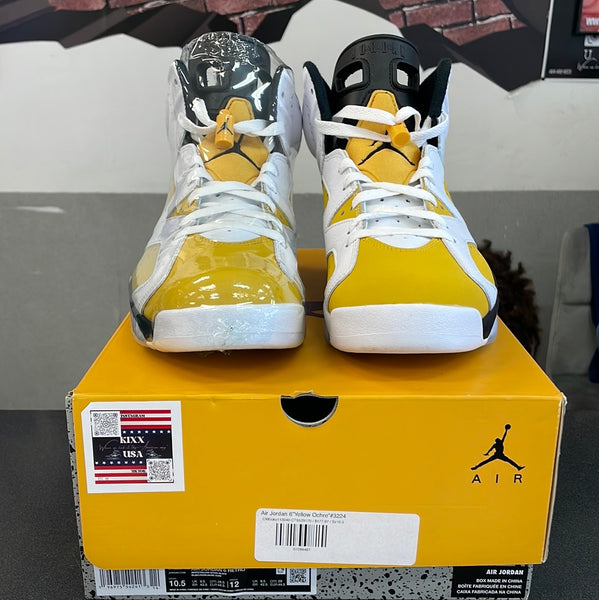 Air Jordan 6”Yellow Ochre”#3224