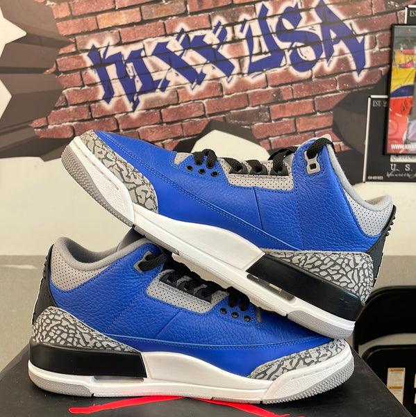 Air Jordan 3”Varsity Royal”#1724