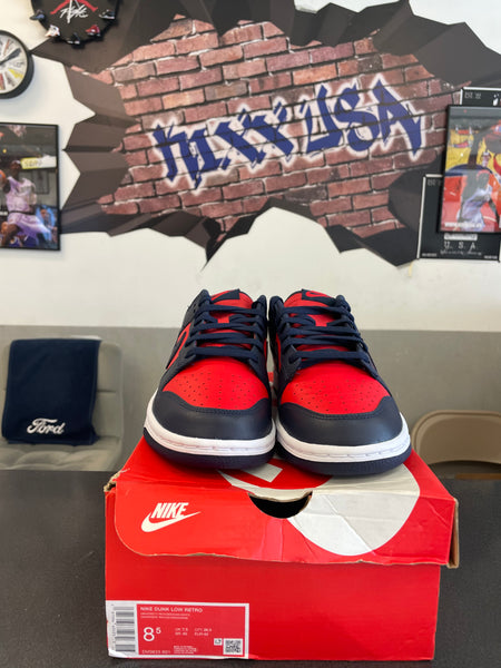 Nike Dunk Low “Navy Red”#82924