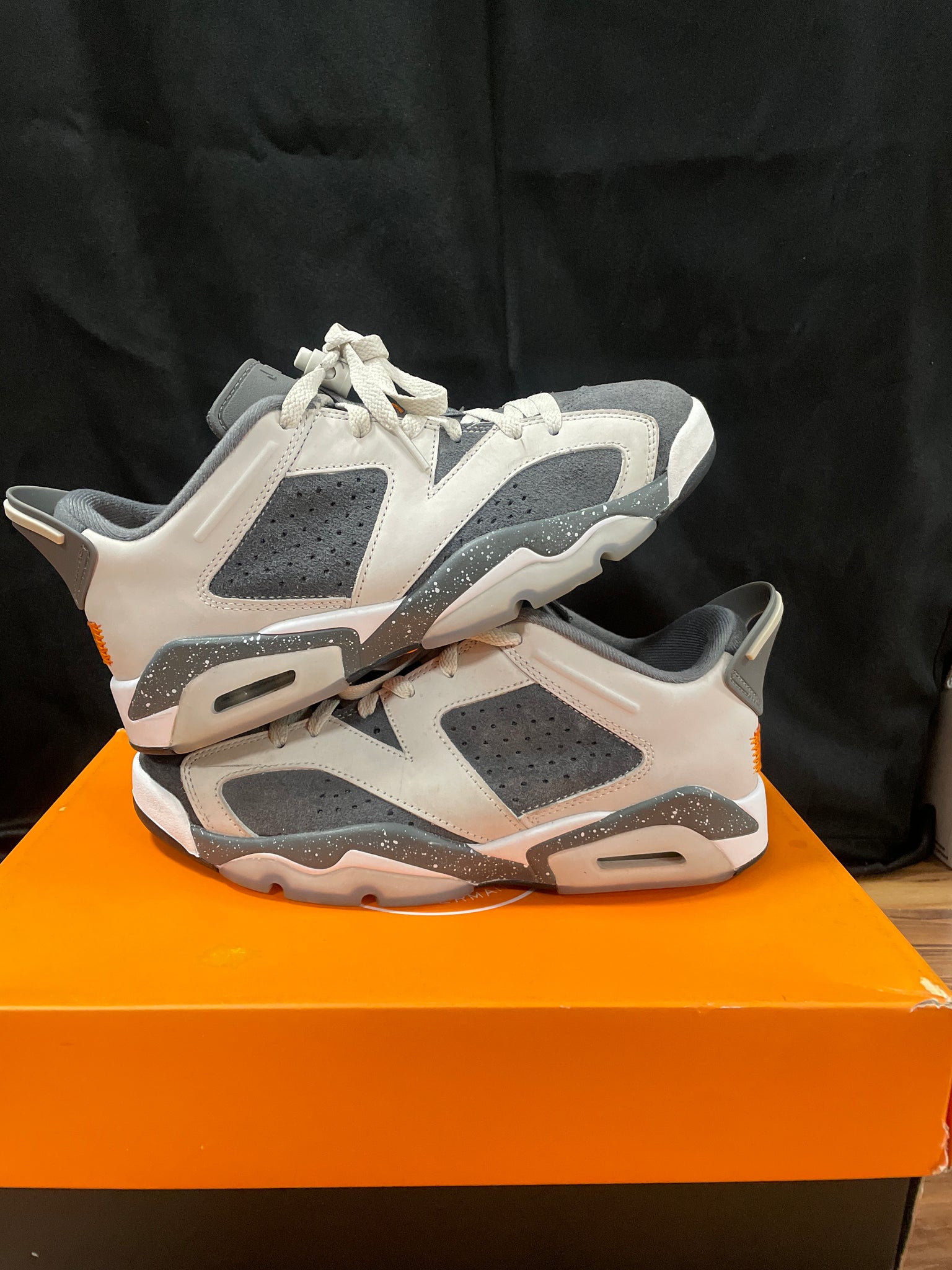 Air Jordan 6 x Patis St Germain “Iron Grey”#51425