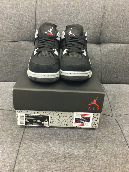 Air Jordan 4 “Black Canvas”#7924