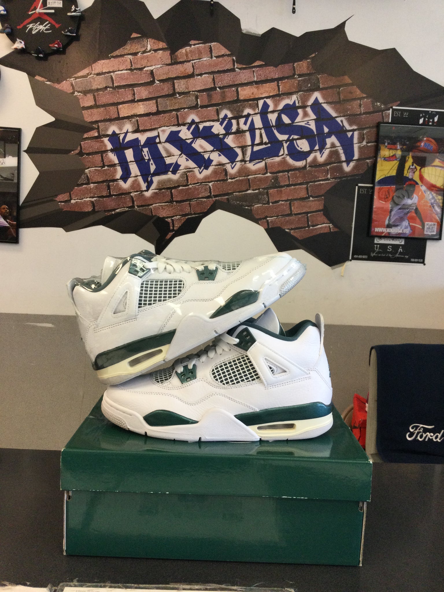 Air Jordan 4 “Oxidize Green”#72924