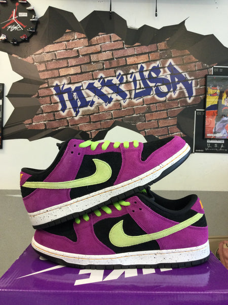 Nike Dunk Low SB “Red Plum”#7124