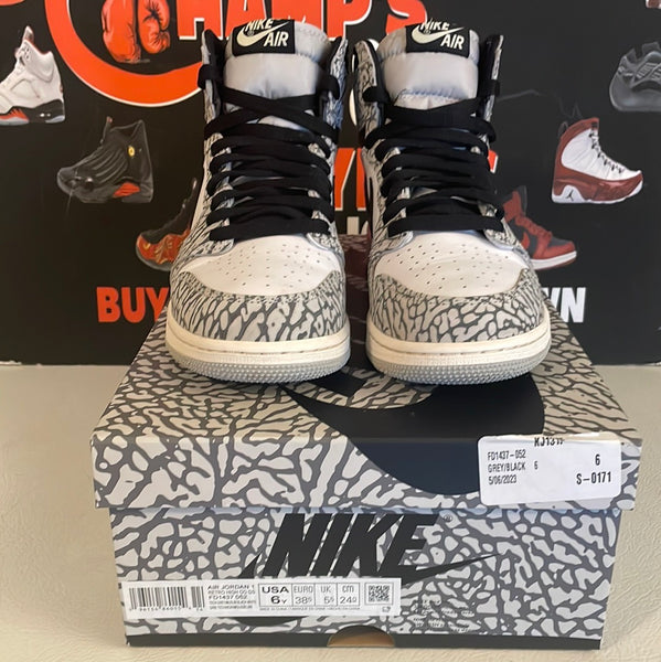 Air Jordan 1 High”White Cement”#102623