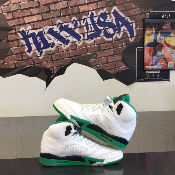 Wmns Air Jordan 5 Retro “Lucky Green”#5824