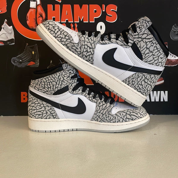 Air Jordan 1 High”White Cement”#102623