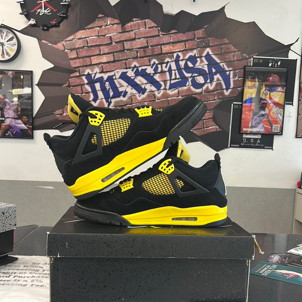 Air Jordan 4(Thunder/Yel)#21024