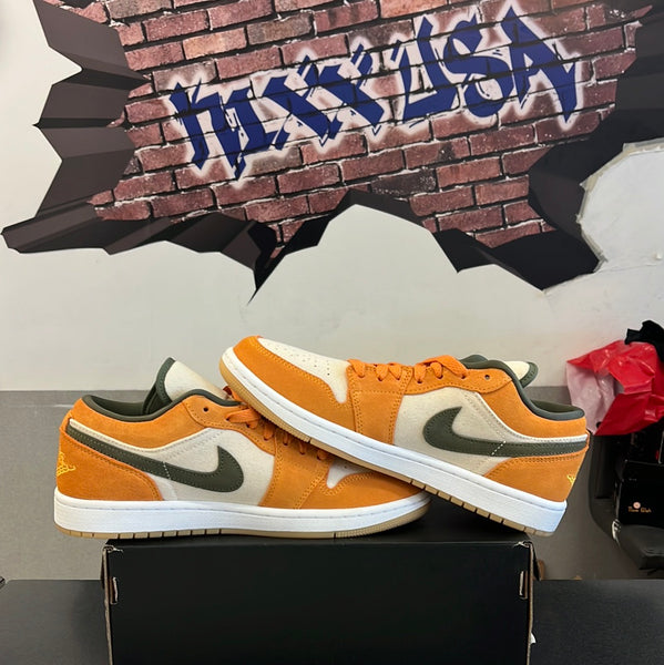 Air Jordan 1 Low”Light Curry”#10823