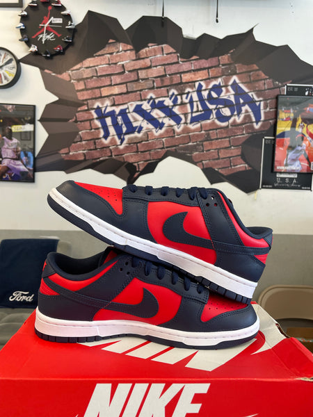 Nike Dunk Low “Navy Red”#82924