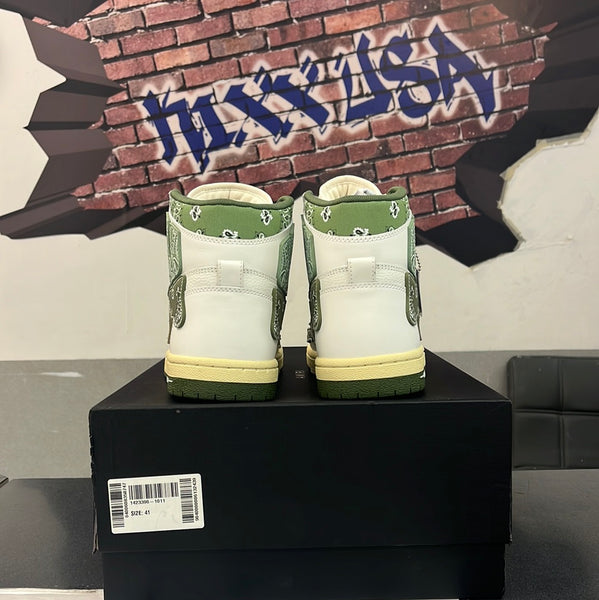 AMIRI High Top”Bandana Olive”#11623