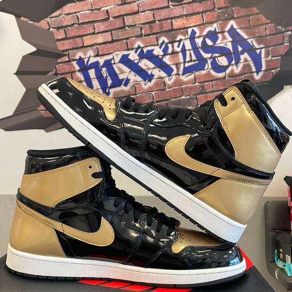 Air Jordan 1 High”Gold Toe”#8823