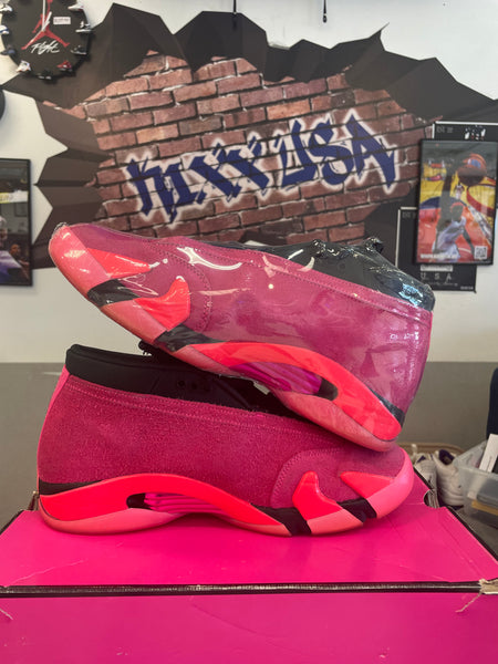 Wmns Air Jordan 14”Shocking Pink”#6924
