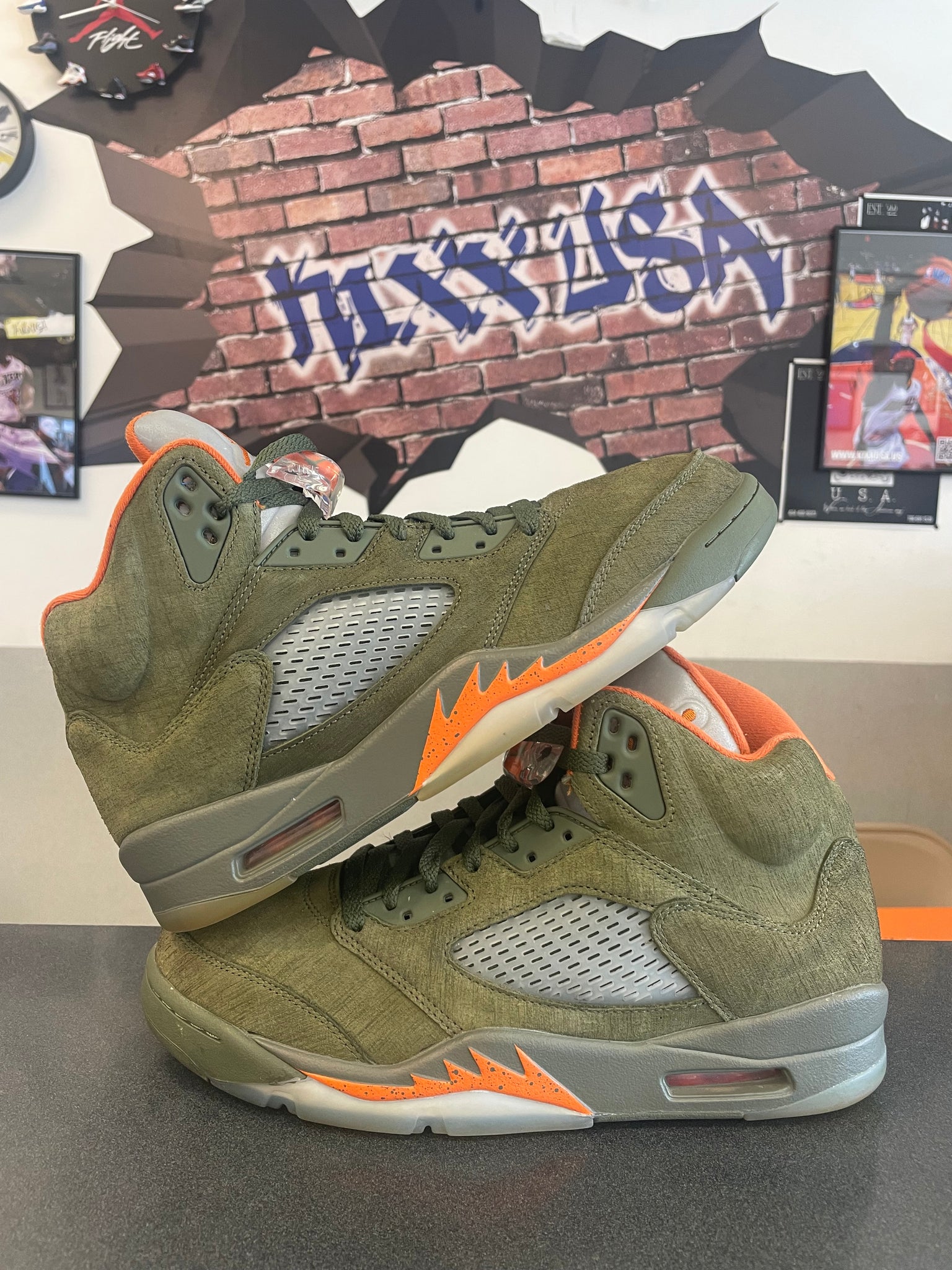 Air Jordan 5 “Olive”#71924