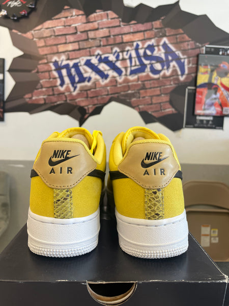 Nike Air Force 1 Low “Yellow Snakeskin”#101624