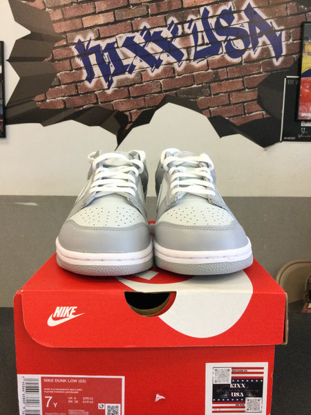 Nike Dunk Low “Pure Platinum Wolf Grey”#63024