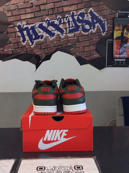 Nike Dunk Low “Khaki Mystic Red” #060324