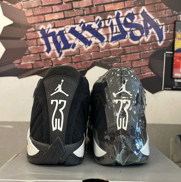 Air Jordan 14"Black and White"#3224