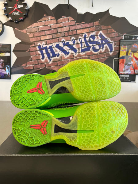Zoom Kobe 6 Protro”Grinch 2020”#10724