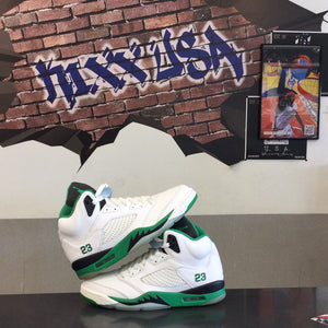 Wmns Air Jordan 5 Retro “Lucky Green”#5824