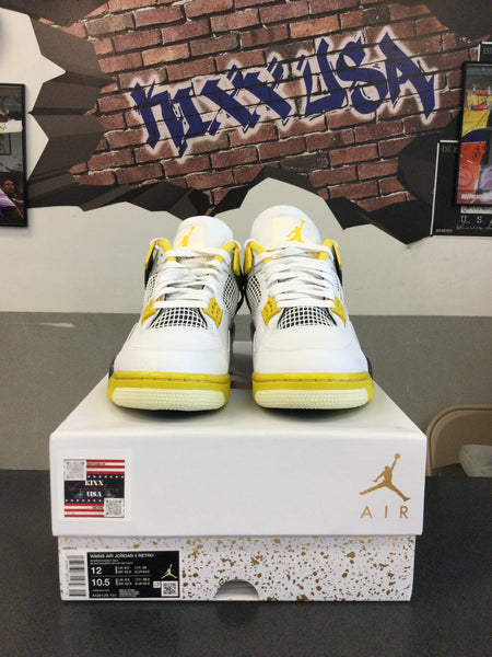 Wmns Air Jordan 4”Vivid Sulfur”#6424