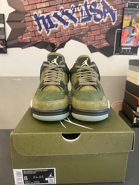 Air Jordan 4 Craft “Olive”#81324