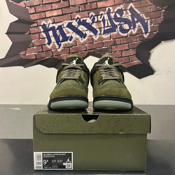 Air Jordan 4 Craft”Olive”#111223